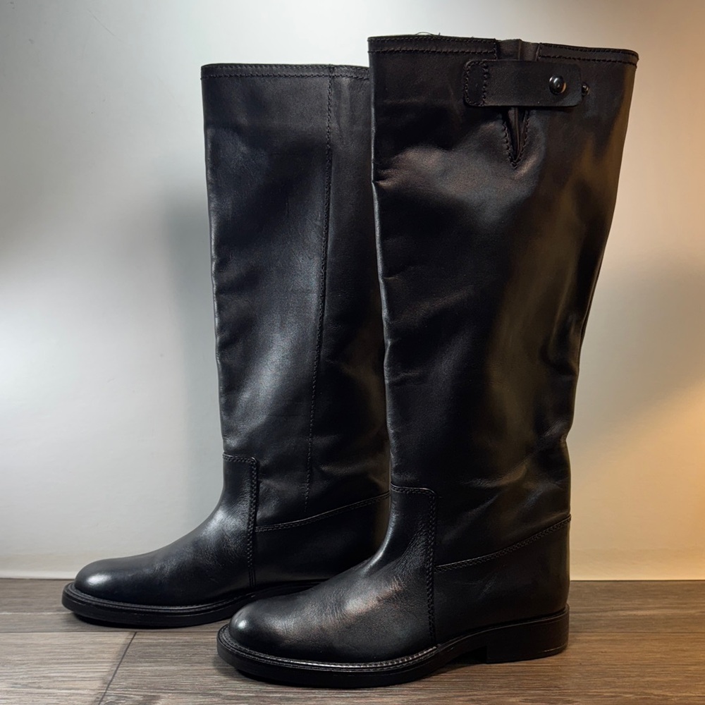 Zara Black Over the Knee Boots